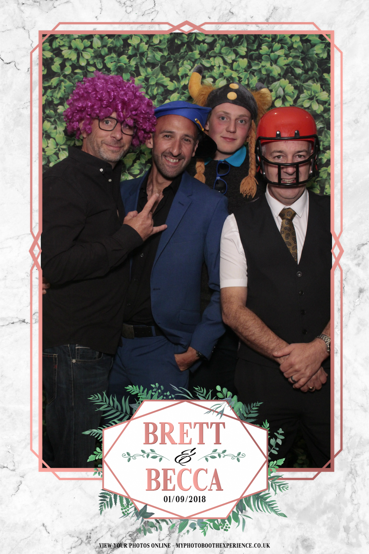 Brett & Becca's Wedding | View more photos from the event at gallery.myphotoboothexperience.co.uk/u/MyPhotoBoothExperienceLtd/Brett-Beccas-Wedding